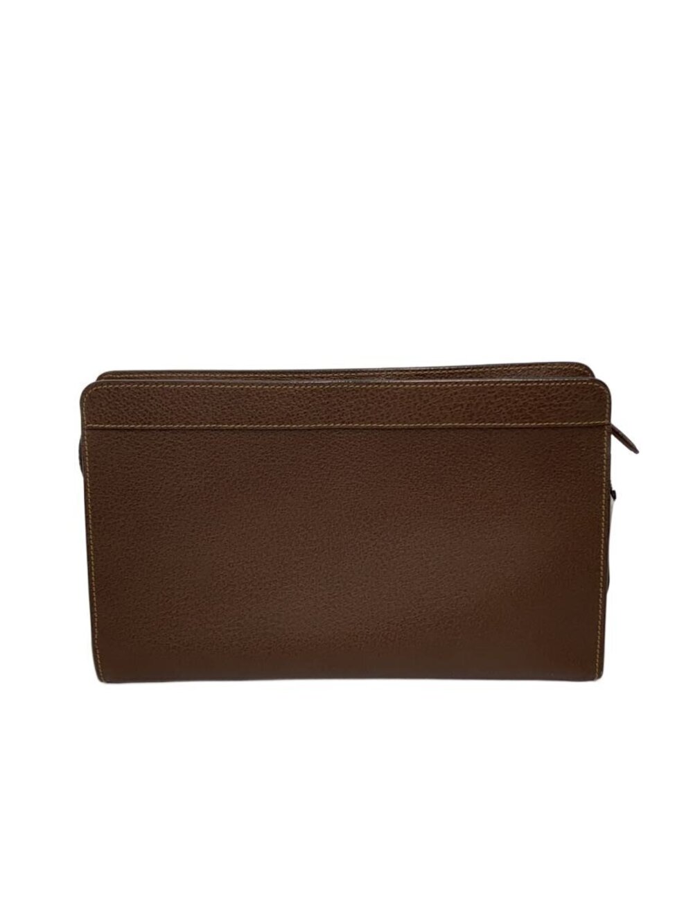 Gucci Interior has powdering Clutch bag Leather Brown